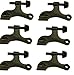 Nuk3y Hinge Pin Heavy Duty Adjustable Door Stop (6 Pack, Oil Rubbed Bronze)
