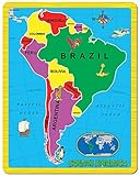 A Broader View Continent Puzzle - South America (15 Piece)