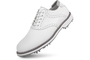 THESTRON Men Golf Shoes Waterproof Professional Golf Footwears Spikes Spikeless Golf Walking Sneakers Turf Sports Golf Training Sneakers for Men