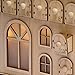 Kurt Adler LED Wooden Advent Calendar Decoration, 13-Inch
