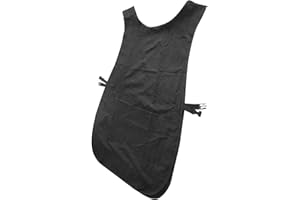 ChuYiElegance Double Sided Hairdresser Apron with Front Pocket, Hair Dye Work Cloth, Front and Back Cover for Stylist, Painti