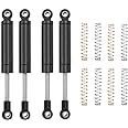 RCLions 4pcs RC Shock Absorber Damper 80mm Internal Spring for 1/10 RC Crawler Car TRX4 SCX10 D90 Upgrade Parts
