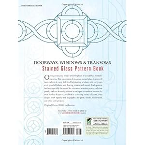 Doorways, Windows & Transoms Stained Glass Pattern Book (Dover Stained Glass Instruction)