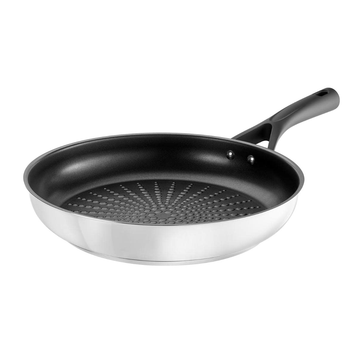 Pyrex Expert Stainless Steel, Black and Grey 24 cm black and grey