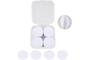 JIAN BOLAND 20 pcs NFC Tags, NTAG215 NFC Tags Blank White Card NFC Stickers NFC Coin Cards Compatible with TagMo and Amiibo with Adhesive Back for Easy Fixing and Storage Box
