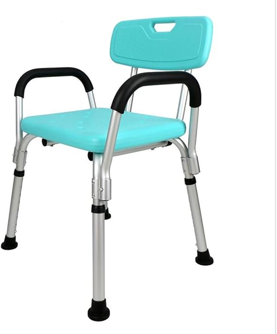 XF bath Shower Stool\Shower Chair Adjustable Height Portable Shower Stool Bathroom Seat with