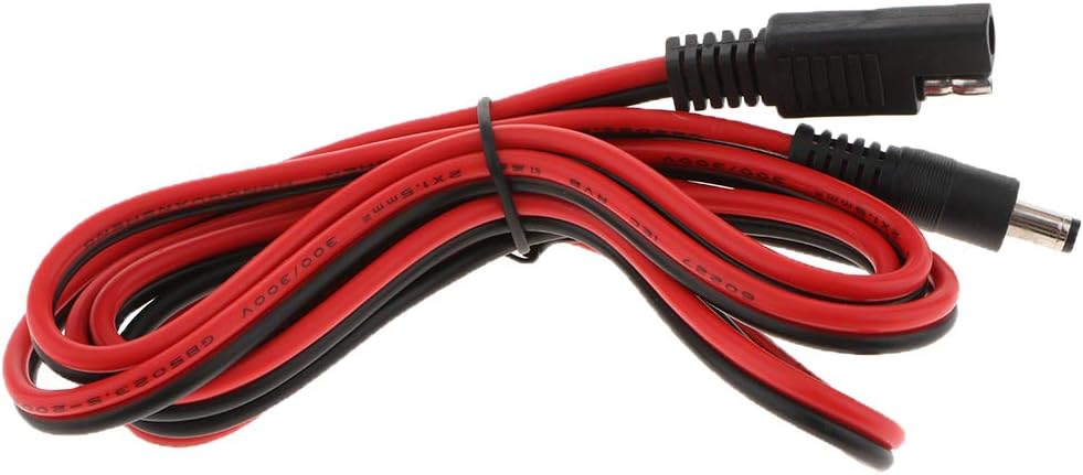 Amazon 1 5m Sae Dc5521アダプタケーブル 延長ケーブル 15awg 15a 車ソーラーバッテリー用 ブラック バイク バッテリー充電器 車 バイク Amazon 1 5m Sae Dc5521アダプタケーブル 延長ケーブル 15awg 15a 車ソーラーバッテリー用 ブラック バイク バッテリー充電器 車 バイク