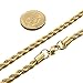 FUNRUN 20-Stainless Steel Mens Cord Necklace Rope Chain 5mm 20-30 inches