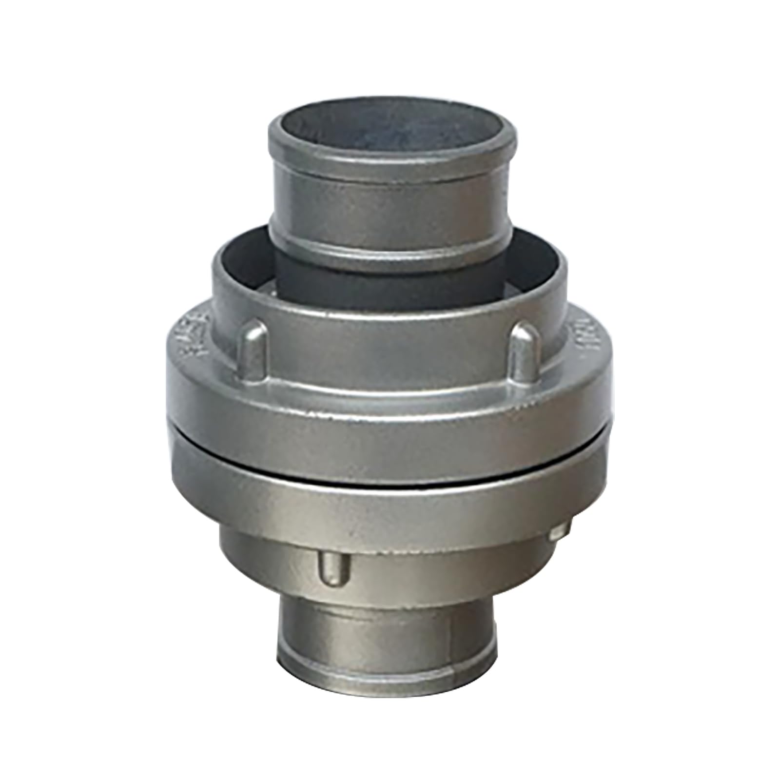 TopHomer 50mm Fire Hose Storz Coupling, High Pressure Coupling with Long Hose Nozzle, Silver, 1 Count