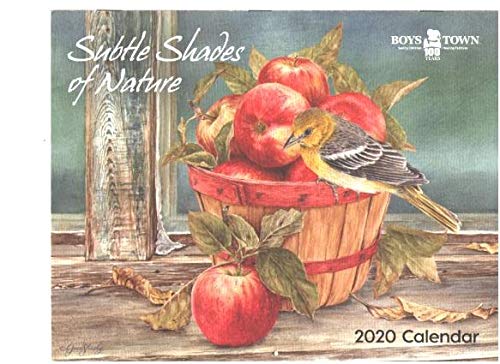 Subtle Shades of Nature: 2020 Calendar (Boys Town) by (Calendar)