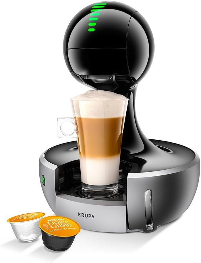 Krups KP350B40 NESCAFÃƒÂ‰ Dolce Gusto Drop Touch Silver Coffee Machine