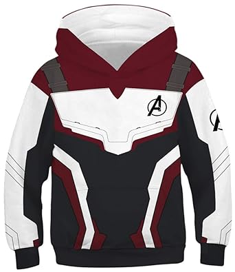 Ocean Plus Jungen Kapuzenpullover Bunt Teens Hoodie Kinder Langarm Pulli mit Kapuzen Sweatshirt Pullover