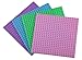 Premium Pastel Colors Blue, Green, Pink, and Purple Stackable Base Plates - 4 Pack 6