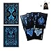 Vitality Life Waterproof Playing Cards Plastic PVC 55pcs/deck, Wolf Poker Cool Playing Cards, Black Playing Cards Trick Magic Cards Games for Magic Party Cardistry or More