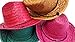 Dondor Cowboy Hats For Adults, Woven Grass Cowboy Party Hats, Assorted Colors (12 Piece Pack)