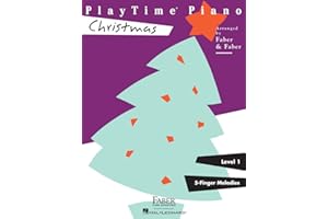PlayTime Piano: Christmas Level 1 | Beginner Holiday Sheet Music for Kids |Early Elementary Piano Songbook with Popular Carols and Christmas Classics |Faber Piano Adventures Method Book