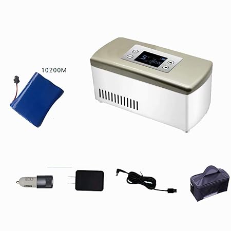 MNBX Refrigerador médico para automóvil, Caja refrigerada con Mini ...