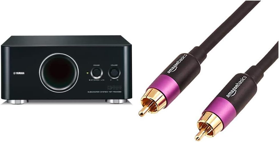 yamaha yst fsw 050 advanced yst ii subwoofer down firing