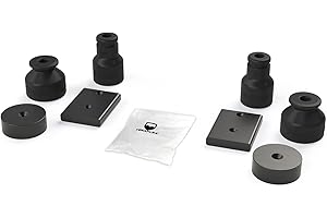 TeraFlex 1954625 JK 4" Front And Rear Bump Stop Extension Kit