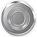 Kitchen Sink Strainer & Drain Cover 2PCS Stainless Steel - Prevent Clogging - Wide Rim 4.5