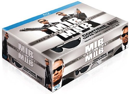 Men In Black 1 Et 2 (Mib - Les Hommes En Noir) - Coffret Blu-Ray Exclusif Import Espagne - Inclus Les Lunettes De Soleil Officielle Du Film \#Mib\#