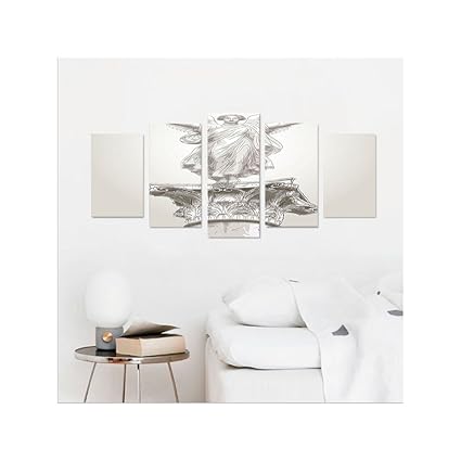 Amazon Com Liguo88 Custom Canvas Sculptures Decor Angel Greek