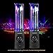 SoundSOUL Fountain Dancing Bluetooth Speakers, Black