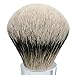 da Vinci Shaving Series 299 UOMO Silvertip Shaving Brush, Badger Hair with Kebony Wood Handle, 22mm, 57 Gram