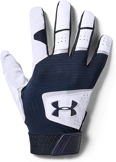 under armour navy gloves