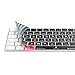 Adobe Lightroom Keyboard Covers Apple Magic Keyboard with Numeric Pad (Does not fit Previous USB Wired Mac Keyboard)