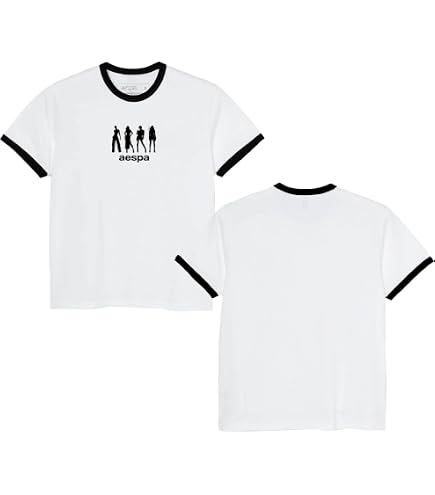 aespa Official Merch Dirty Work Jersey T-Shirt | Amazon.com