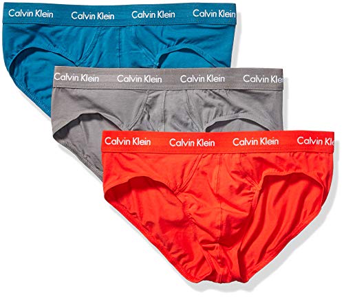 Calvin Klein Men's Cotton Stretch Multipack Hip Briefs