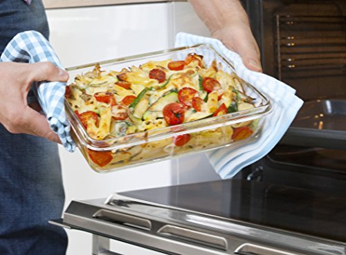 Clip & Close Glass Rectangle Storage Container - Thumbnail 4