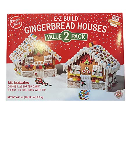 Create-A-Treat E-Z Build Gingerbread Houses, Value