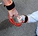 Toddler Harness Walking Leash- Child Anti Lost Wrist Link - Child Safety Harness - 2 Pack (4.9ft & 8.2ft)- Child Safety Wrist Link - 2 Bonus Whistles