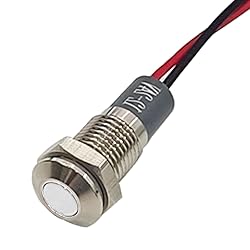 smilfuy 8mm/0.31" Signal Indicator Light, AC/DC