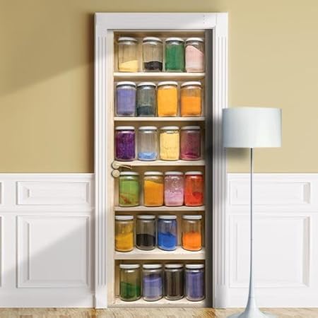 Amazon Com Sticker For Door Wall Fridge Pantry Peel Stick