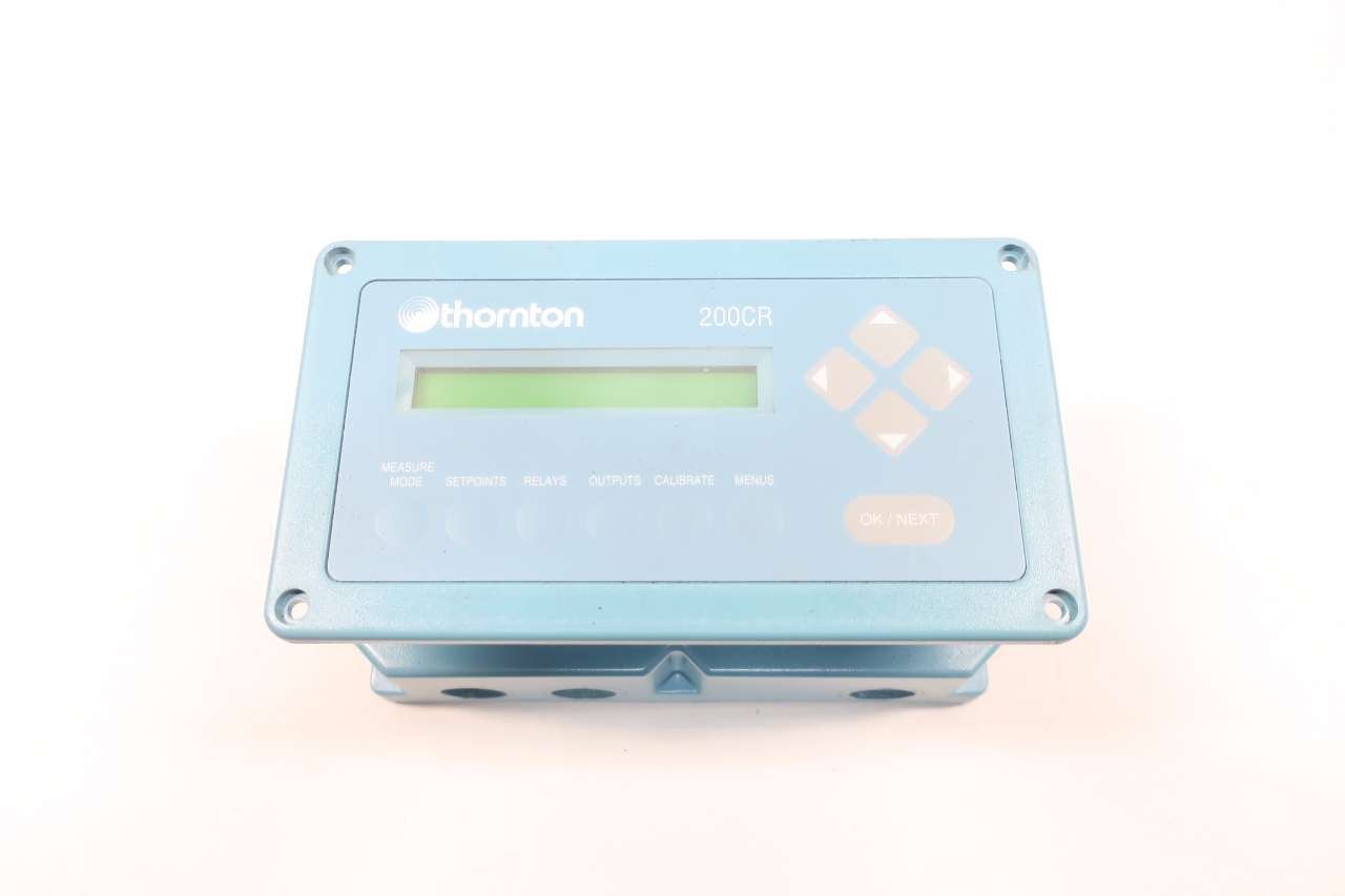 THORNTON 200CR 62221 Conductivity/RESISTIVITY Meter 90130VAC D575786 Industrial