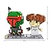 LOZ Star Wars Diamond Nano-Block(mini blocks) Boba Fett and Leia with BOX - 2 Piece set