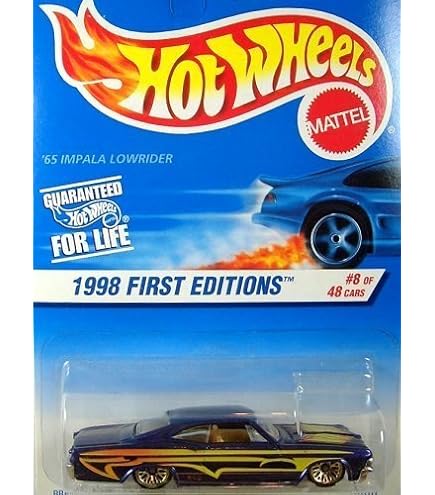 Hot Wheels '64 Impala, Art Cars 5/10 [White/Black] 326/365