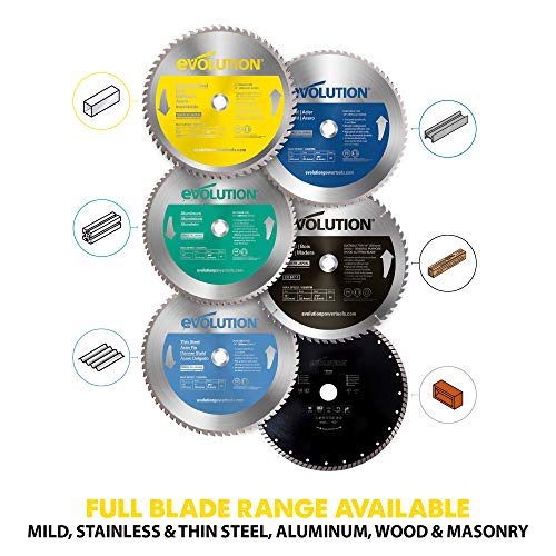 Evolution Power Tools 14BLADESS Stainless Steel Cutting Saw Blade, 14