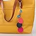 Retro Fashion Women's Tote PU Leather Shoulder Bag Handbag Shopper (Candy Color/Yellow)