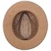 SCALA Men's Hemp Safari Hat with Leather Band, Camel, X-Large