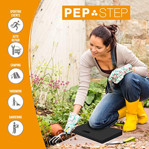 image for PEP STEP Kneeling Pad For Gardening [2 PACK] High Density Foam Knee Pa