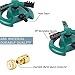 Lawn Sprinkler Garden Circular Watering Tool Three Adjustable Arm Long Coverage Practical Powerful Impulse Sprayer