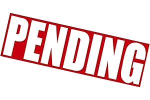 PERAMARL Pending Sign for Estate Rider,Reusable Magnetic and Adhesive Sticker Option,Magnetic Pending Sign for Realtors, Magnetic Pending Sign for Real Estate (12 X 4 inch）