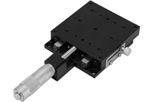 X Linear Stage，X Micrometer Manual Displacement Platform Fine-Tuning Cross Roller Linear Stages 80 * 80mm