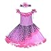 HBB Kids Girl's Princess Dress Up Dance Tutu Costume With Headband & Shoes SZ 3-5 (PD02)