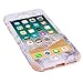 iPhone 8 Plus Case, iPhone 7 Plus Case, Anuck Heavy Duty Protection iPhone 7 Plus Shockproof Rubber Bumper Protective Case Hybrid Armor Defender Cover for iPhone 7 Plus / 8 Plus - Marble Rose Gold