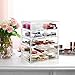 Casafield Acrylic Cosmetic Makeup Organizer & Jewelry Storage Display Case - 3 Large, 4 Small Drawer Set - Clear